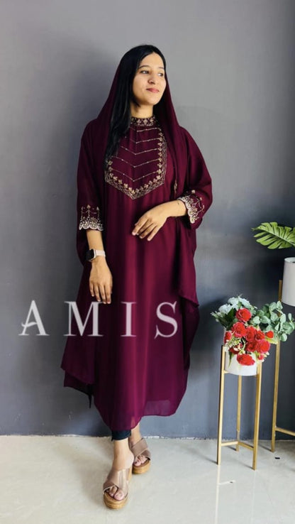 HAND WORKED KAFTAN - AMIS 10001