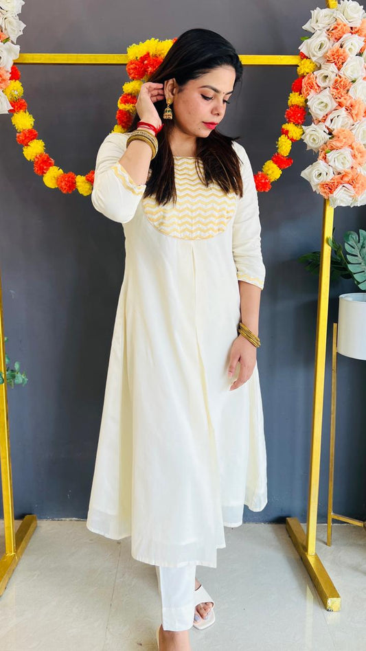 ONAM OUTFIT ALINE TOP AND PANT - AMIS 10041