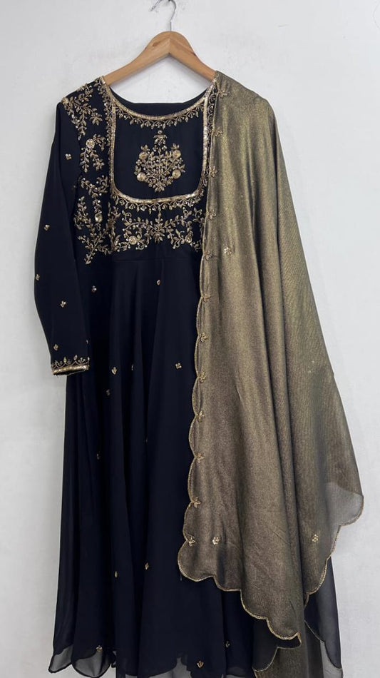 HAND WORKED UMBRELLA CUT SALWAR SET - AMIS 10091
