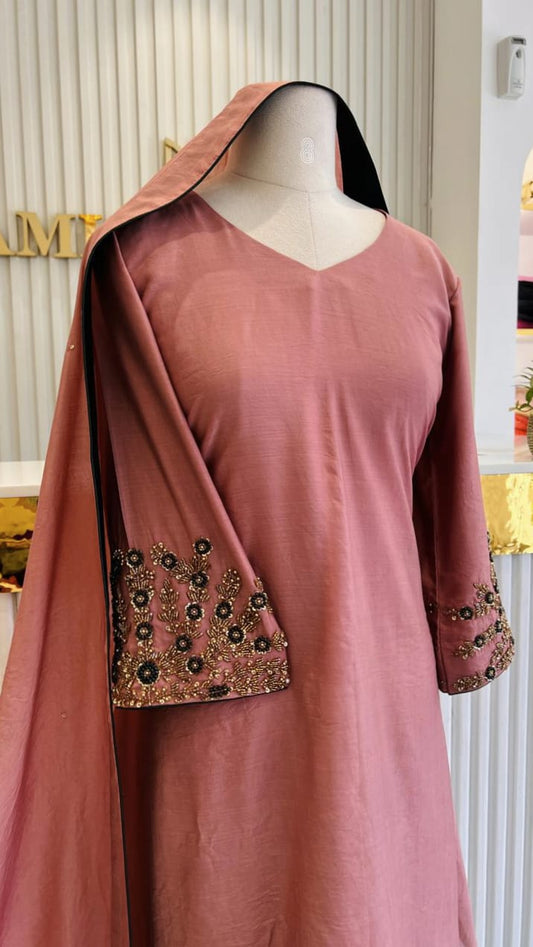 HAND WORKED SALWAR SET - AMIS 10113